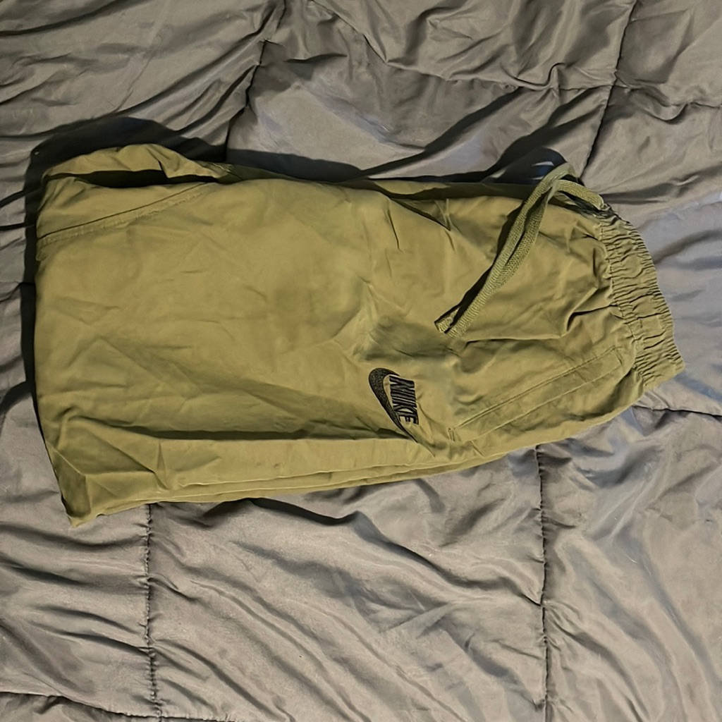 Mens Olive Green Joggers
